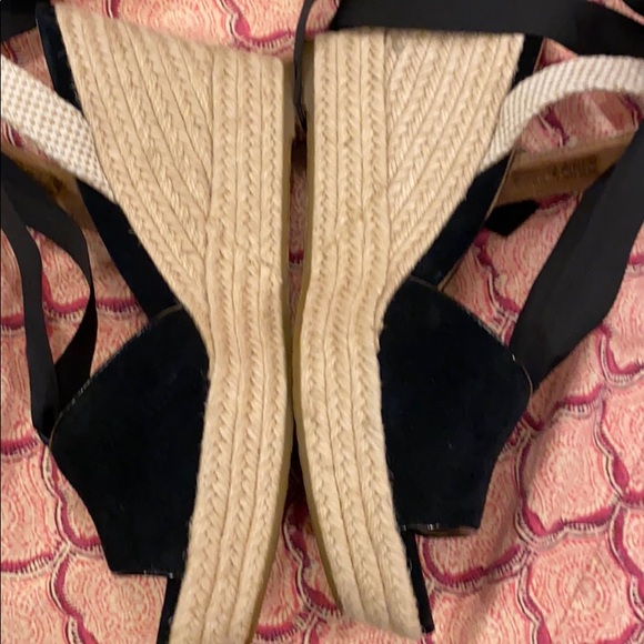 Ugg Australia Shiloh black espadrille wedge 11 - Picture 6 of 7